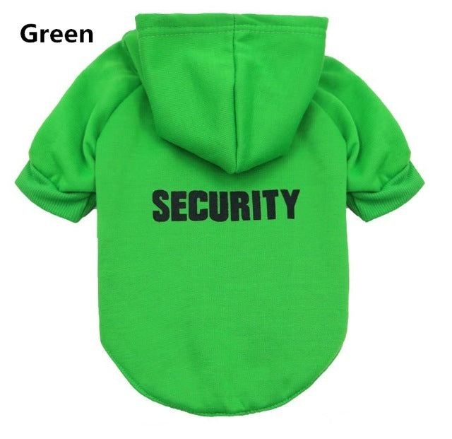 Fleece top With Security Pet Sweater