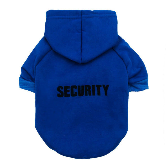 Fleece top With Security Pet Sweater