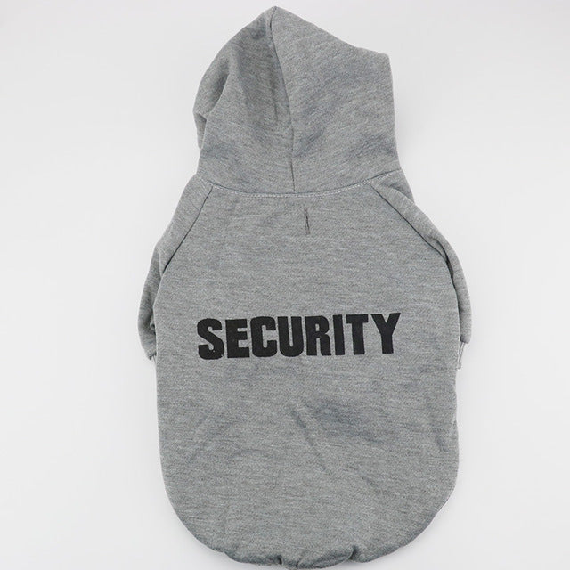 Fleece top With Security Pet Sweater