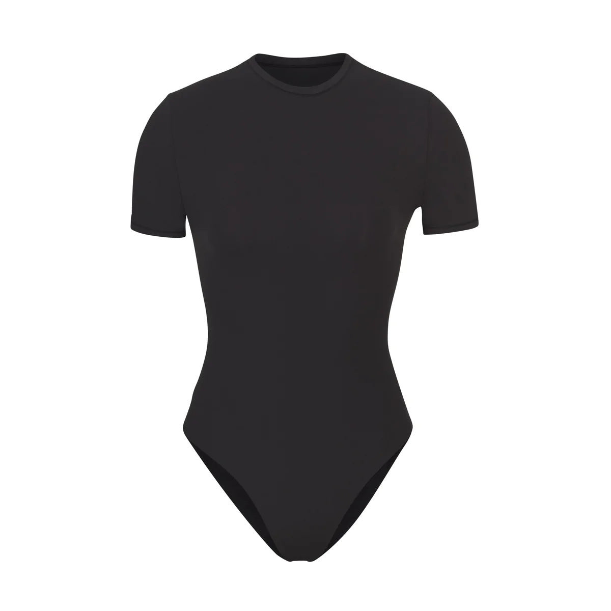 Skims Siamese Body Shaping Short Sleeve Round-neck T-shirt